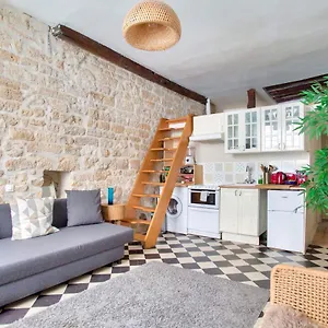 Cozy 1 Mezzanine & 1bedroom Louvre Moulins Free Netflix Appartamento